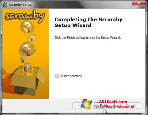 ภาพหน้าจอ Scramby สำหรับ Windows 10
