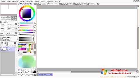 ภาพหน้าจอ Paint Tool SAI สำหรับ Windows 10