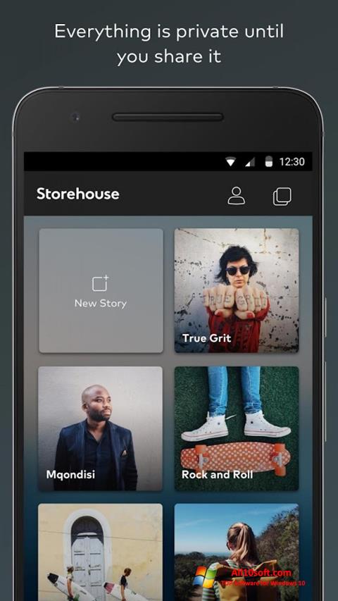 ภาพหน้าจอ StoreHouse สำหรับ Windows 10