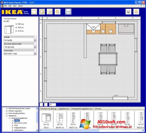 ภาพหน้าจอ IKEA Home Planner สำหรับ Windows 10
