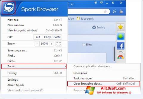 ภาพหน้าจอ Spark สำหรับ Windows 10