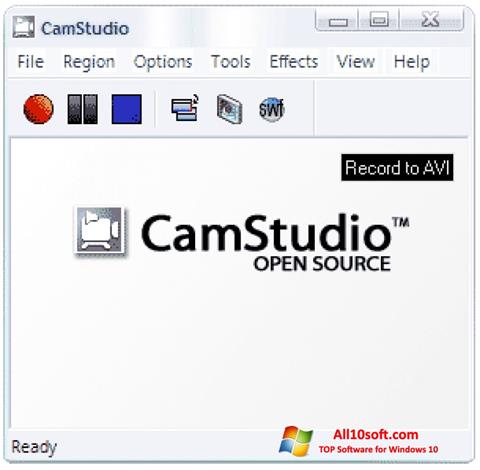 ภาพหน้าจอ CamStudio สำหรับ Windows 10